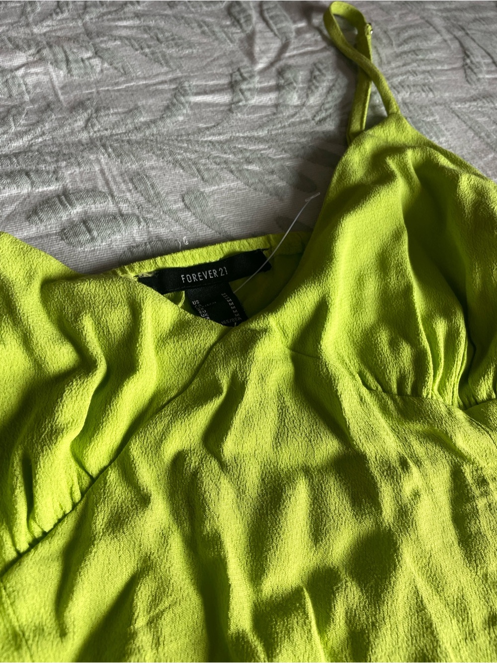 Neon Green Dress